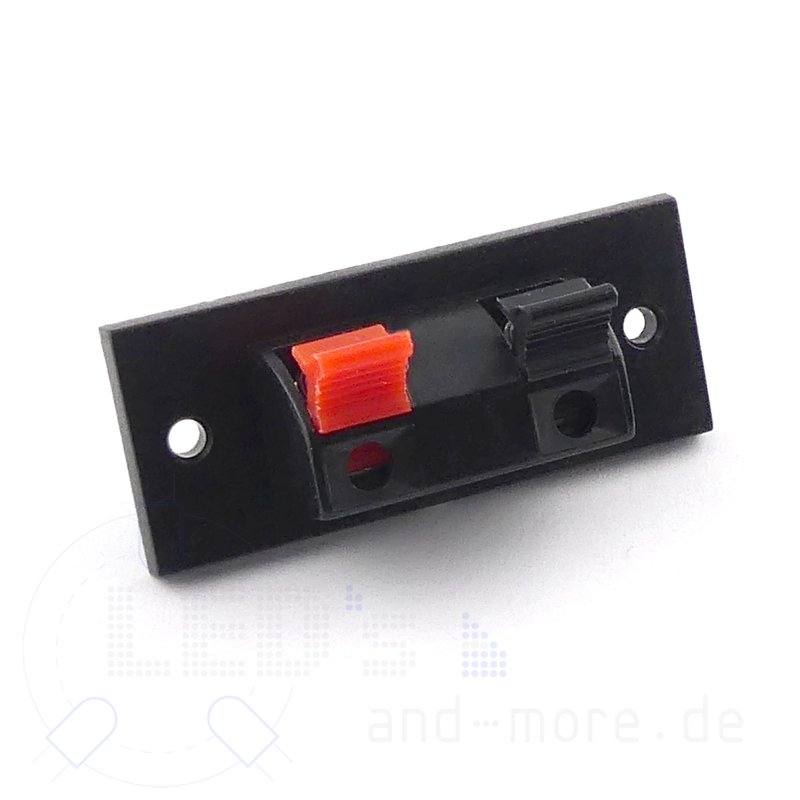 Lautsprecher Anschlussfeld Metall - Rückwand Für 15 Zoll Boxen