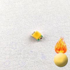 0805 Flacker SMD LED Warm Weiß, 450 mcd, 120° Candle Light