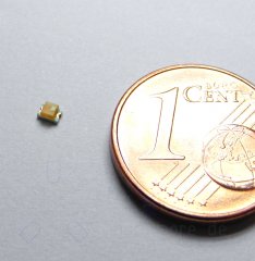 0805 Flacker SMD LED Warm Weiß, 450 mcd, 120° Candle Light