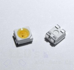 Duo SMD LED Warm Weiß / Rot 3528 PLCC4 120°, 330mcd / 220mcd (parallel)