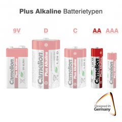 Camelion Mignon Alkaline Plus LR6 / AA, Batterien, 4er Pack
