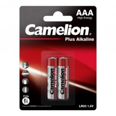 Camelion Micro Alkaline Plus LR03 / AAA, Batterien, 2er Pack