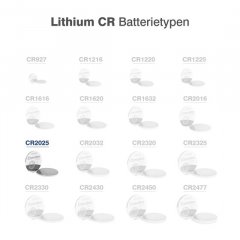 CAMELION 3 Volt Lithium Knopfzelle, Batterie CR2025