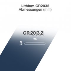 CAMELION 3 Volt Lithium Knopfzelle, Batterie CR2032
