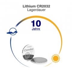 CAMELION 3 Volt Lithium Knopfzelle, Batterie CR2032