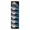 CAMELION 3 Volt Lithium Knopfzelle, Batterie CR2032, 5er Pack