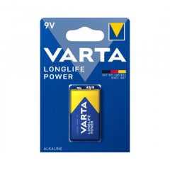 VARTA Long Life Power 9 Volt Block Batterie Alkali Mangan...