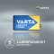 VARTA Long Life Power 9 Volt Block Batterie Alkali Mangan 6LR61, 6LF22