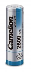 CAMELION 18650 Li-Ion / 3,7V / 2600mAh Akku ICR18650F-26...