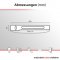 ARCAS 5 + 3W LED Kopflampe mit Sensor, aufladbar per USB, 380 Lumen