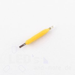 Filament LED Stick 18mm Golden Weiß 2200K 50mA, 360° 18 Lumen