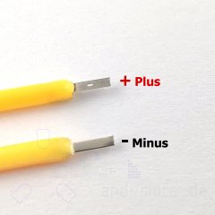 Filament LED Stick 18mm Golden Weiß 2200K 50mA, 360° 18 Lumen