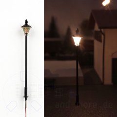 runde Laterne Straßenlampe Parkleuchte Hutlampe LED...