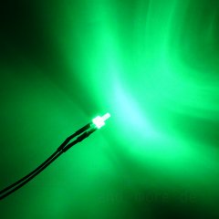 Diffuses 2,0mm Tower LED tief Grün mit...