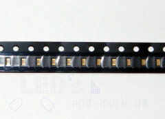 SMD LED 0603 Eisblau Cyan 90 mcd 130° Ultrahell