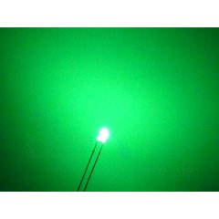 3mm Blink LED Grün diffus 2200mcd 60° selbstblinkend...