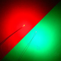 DUO-LED SMD 0605 Grün / Rot, Bi-Color 15/37mcd 120°