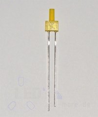 Diffuses 2,0 mm Tower LED, Gelb, 45 mcd 100°
