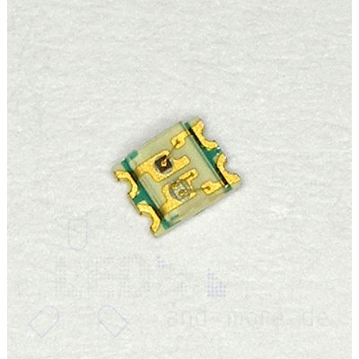DUO-LED SMD 0605 Warm Weiß / Rot, Bi-Color 350/112mcd 130°