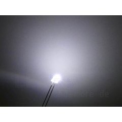 4,8mm Blink LED Weiß 2000mcd 120° selbstblinkend 1,8-2,3Hz
