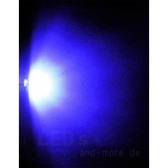 Ultrahelles 4,8mm LED UV (Schwarzlicht) 400 mcd 120°