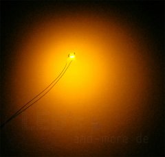 SMD LED mit Anschlussdraht 1206 Gelb 150 mcd 120°