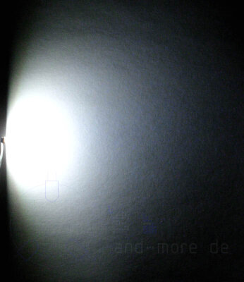 SMD LED PLCC2 Weiß 3000 mcd 120°