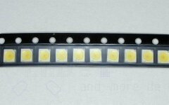 SMD LED PLCC2 Weiß 3000 mcd 120°