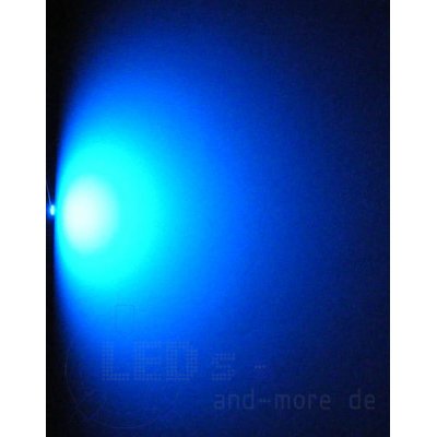 SMD 5050 PLCC6 LED Ultrahell Blau 700mcd 120° 3-Chip