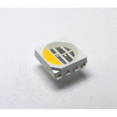 4in1 SMD LED RGBNW 4200K Neutral Weiß 140° 5050 PLCC8