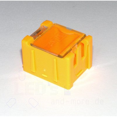SMD Aufbewahrungsbox Leer Container für Bauelemente Orange