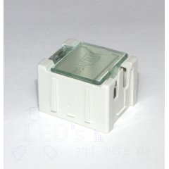SMD Aufbewahrungsbox Leer Container für Bauelemente Weiß