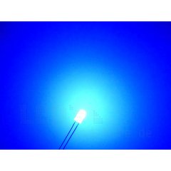 5mm Blink LED Blau diffus 4000mcd 60° selbstblinkend...