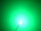 5mm Blink LED Grün diffus 6000mcd 60° selbstblinkend 1,8-2,3Hz