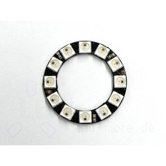 RGB Digi-Dot LED Ring 12x LEDs WS2812B SK6812 25,5mm