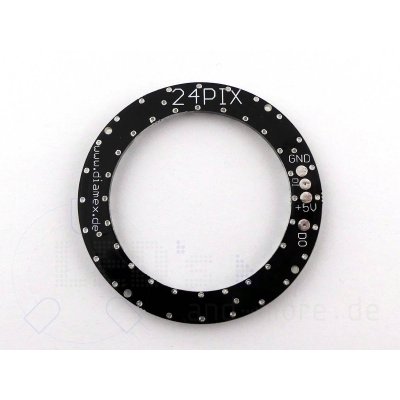 RGB Digi-Dot LED Ring 24x LEDs WS2812B SK6812 53mm