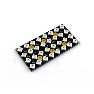 RGB Digi-Dot Mini LED Panel 8x4 SK6812 48 x 24 mm