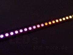 Pixel LED-Stripe RGB WS2812 100cm/144LEDs 5V steuerbar weiß