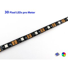 Pixel LED-Stripe RGB WS2812 500cm/150LEDs 5V steuerbar...