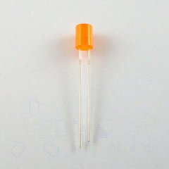 5mm LED Diffus Zylindrisch Orange 150 mcd 140°