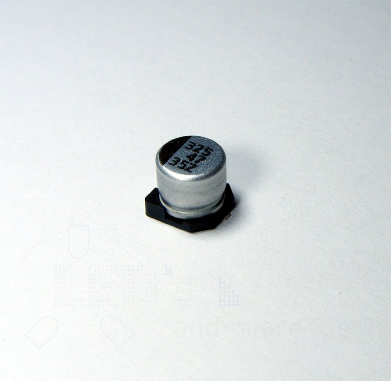 20 Stück Elko Kondensator 47µF 35V SMD – Radialer Elektrolytkondensator Von Elna, 85°C, 8x6,5mm