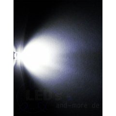 Superflux LED Ultrahell Weiß 6000 mcd 80° Flux