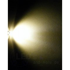 Superflux LED Ultrahell Warm Weiß 6000 mcd 80° Flux