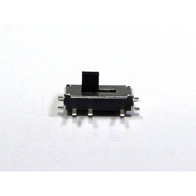 SMD Micro Schiebeschalter EIN-EIN 6,7x3,4x1,4 mm stehend