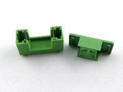 Sicherungshalter klein für 5x20 mm Feinsicherungen Printmontage Grün
