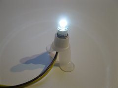 E5.5 LED Leuchtmittel 600100 Kalt Weiß 12V bis 22V...