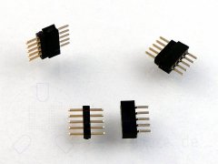 Mini Steckverbinder Stiftleiste 1x5pol RM 1,0 Stecker + Buchse
