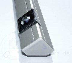 Lampen nach Maß 50-100cm Alu Profil Dreieckig 19x19mm f LED-Band