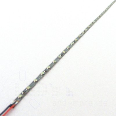 Mini Flex-Band 60 LEDs 50cm 12 Volt Blau, 2,7mm Breite, Teilbar