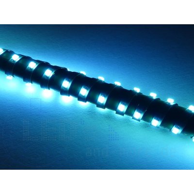 Mini Flex-Band 60 LEDs 50cm 12 Volt Eis Blau 2,7mm Breite, Teilbar